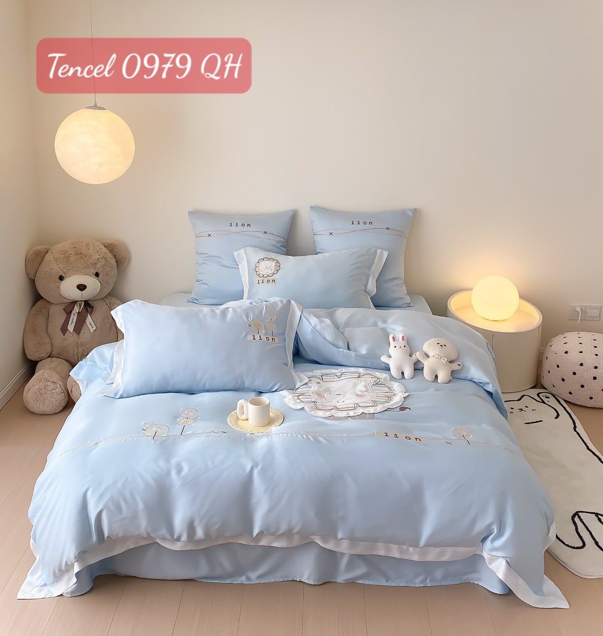 Bộ chăn ga gối Tencel 0979QH.9