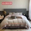 Bộ chăn ga gối Lụa cao cấp-0834HM