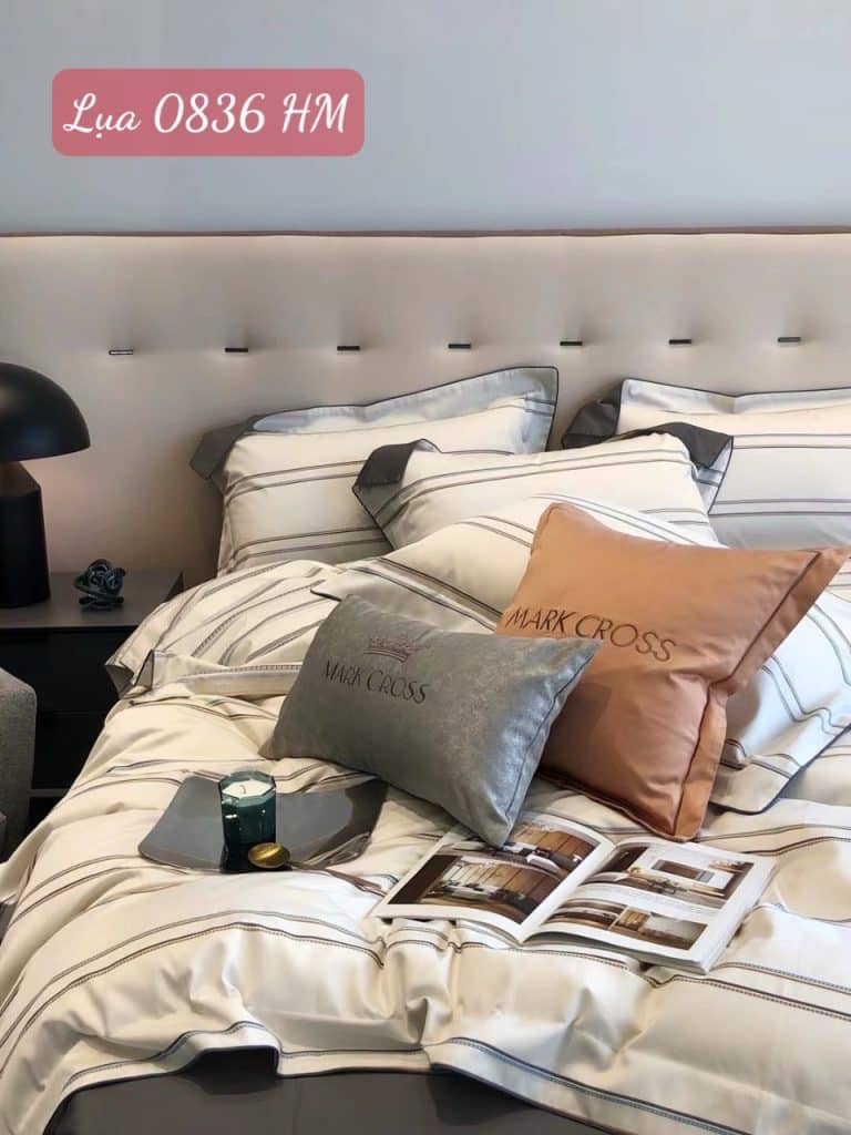 Bộ chăn ga gối lụa 0836HM.4
