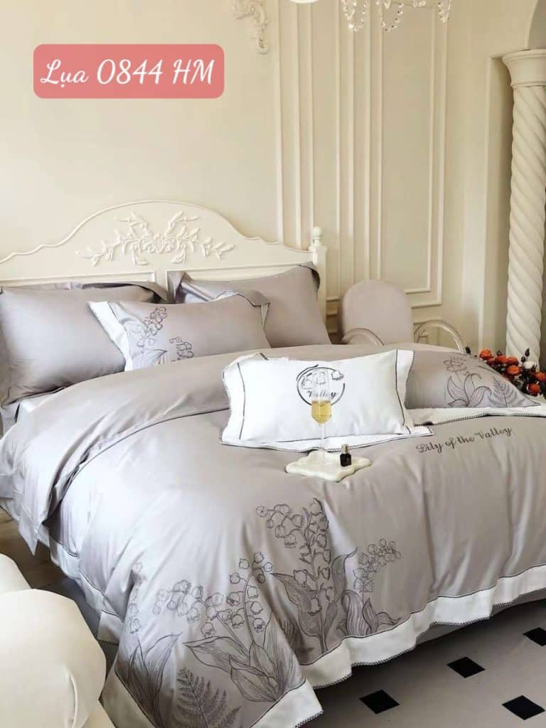 Bộ chăn ga gối lụa 0844HM.9