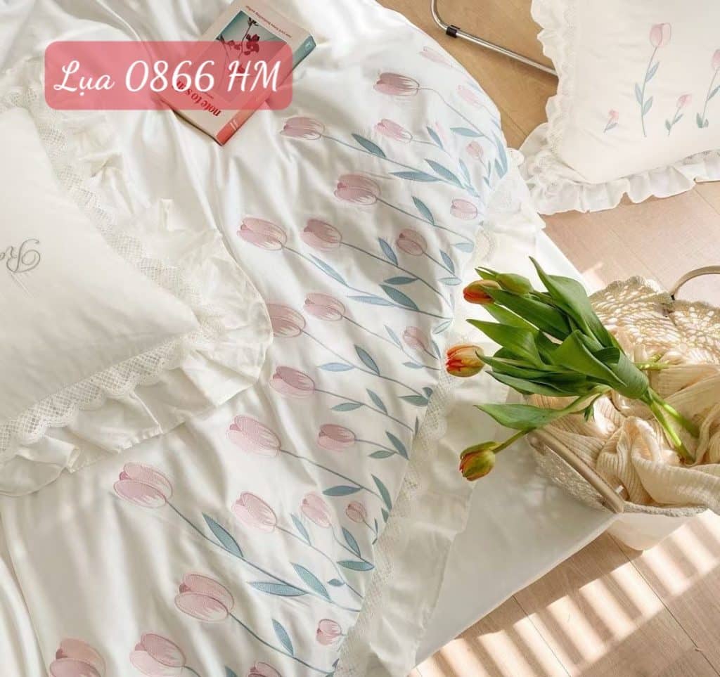 Bộ chăn ga gối lụa 0866HM.4