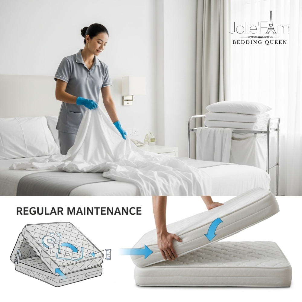 Bảo trì chăn ga gối đệm đúng cách để duy trì chất lượng