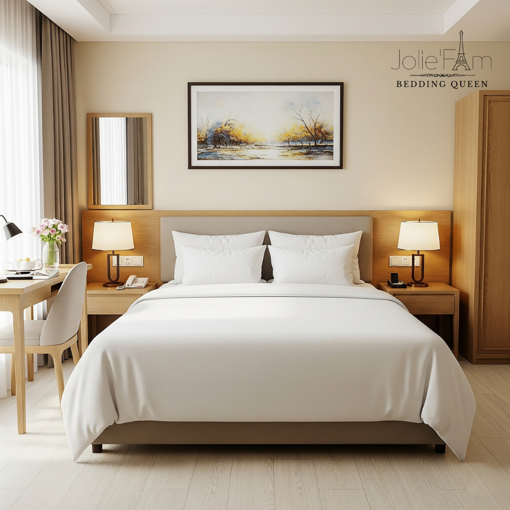 Drap Trắng Khách Sạn Giá Gốc – Chạm Mịn Như Resort 5 Sao! 14 Tính biểu tượng của màu trắng trong khách sạn