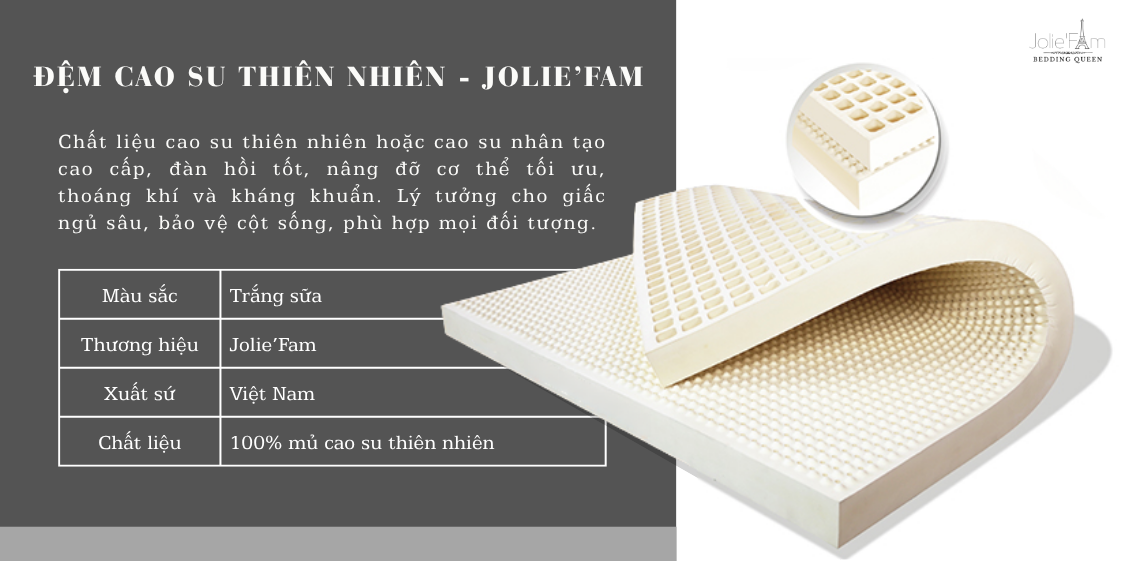 Hướng Dẫn Giặt Đệm Cao Su Tại Nhà Đúng Cách – Sạch Sâu, Khô Nhanh 9 Đệm cao su thiên nhiên - Jolie’fam