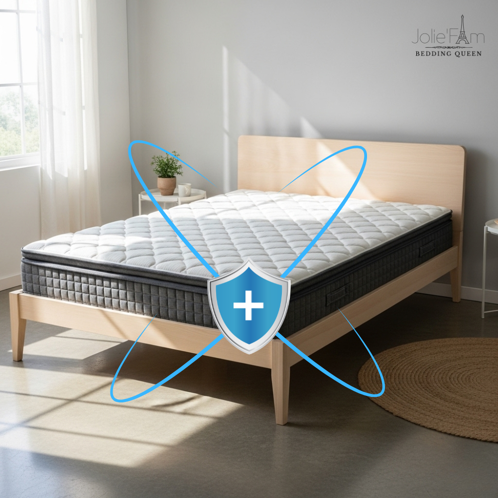 Giải đáp: Dùng Topper Thay Nệm Ngủ Truyền Thống Được Không? 18 topper giúp giảm ma sát và áp lực trực tiếp lên bề mặt nệm, hạn chế tình trạng lún xẹp và biến dạng theo thời gian