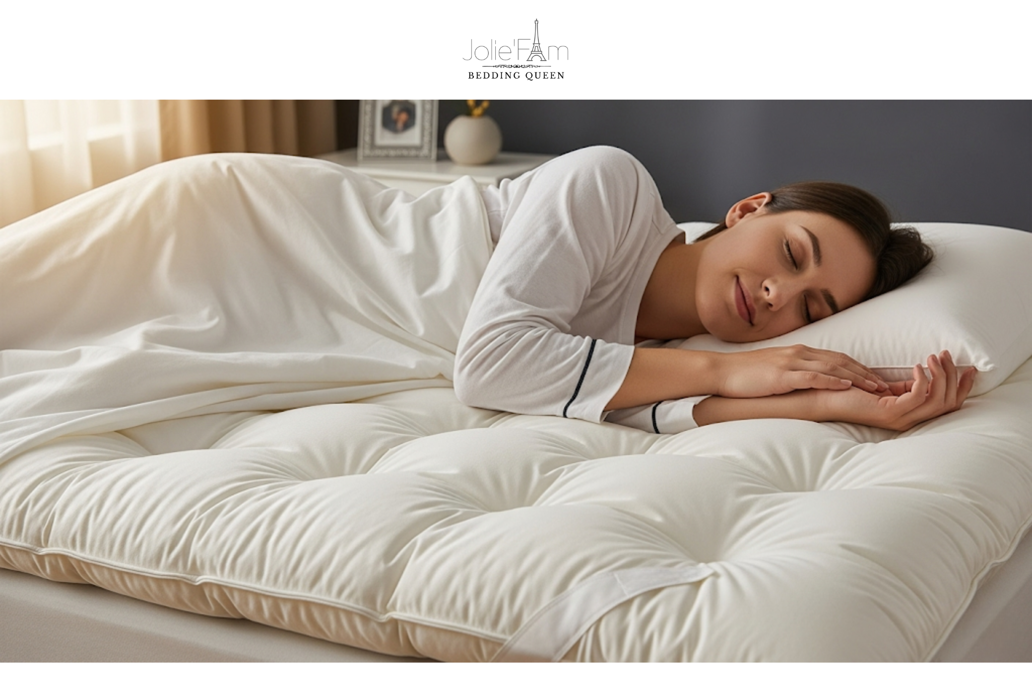 Tiêu Chuẩn Giường Ngủ Khách Sạn 5 Sao & Vai Trò Của Topper Không Thể Thiếu 10 Không chỉ mang lại lợi ích về sức khỏe và độ bền cho nệm, topper còn đóng vai trò tăng tính thẩm mỹ cho giường ngủ.