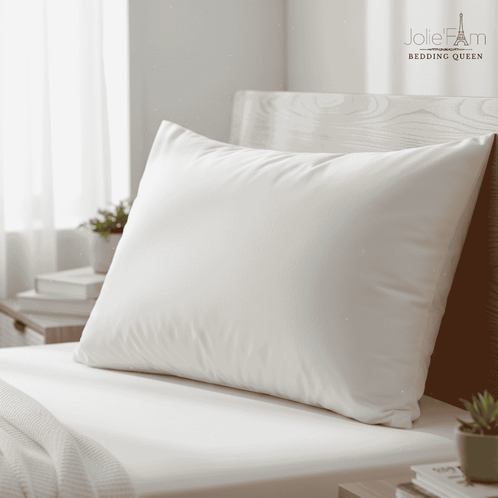 Top 5 Loại Gối Ngủ Cho Dân Văn Phòng Tốt Nhất 2026 16 Gối Lông Vũ Nhân Tạo (Microfiber) Jolie'Fam
