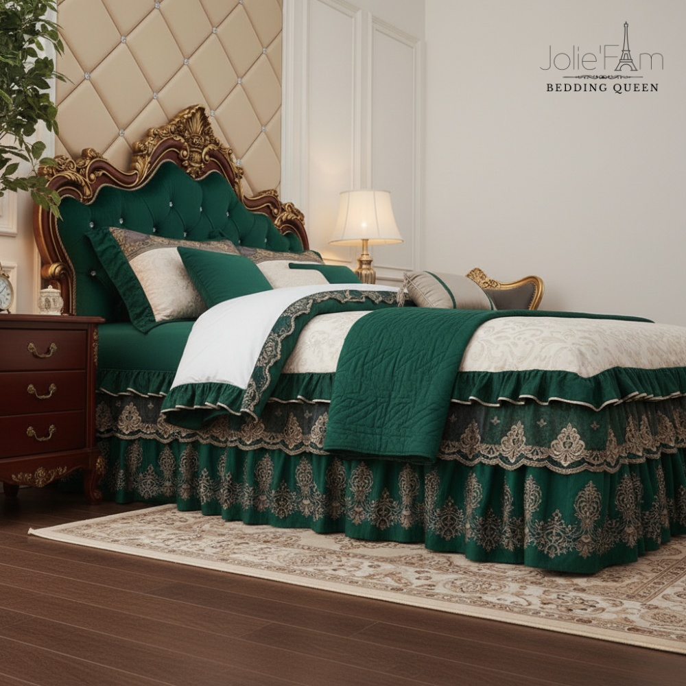Ga phủ là loại ga trải giường được thiết kế để rủ xuống ba cạnh của giường ngủ