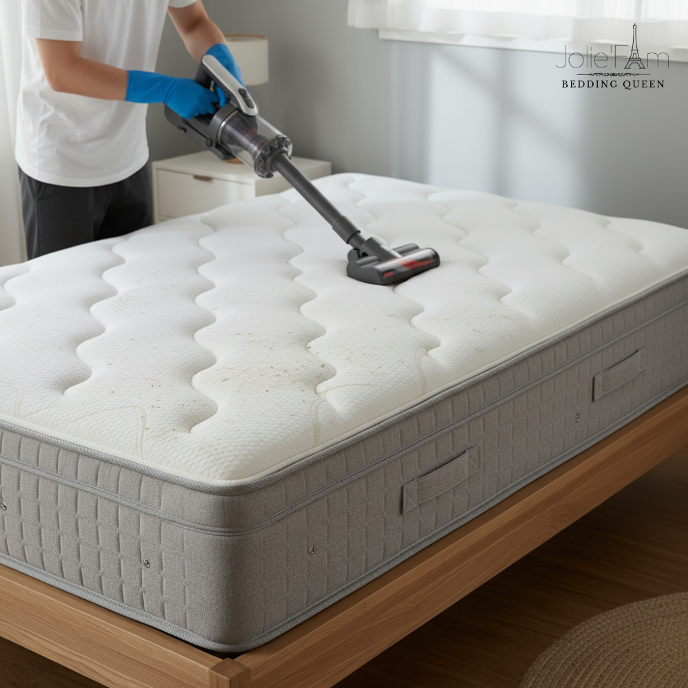 Hút bụi kỹ lưỡng là bước cơ bản đầu tiên