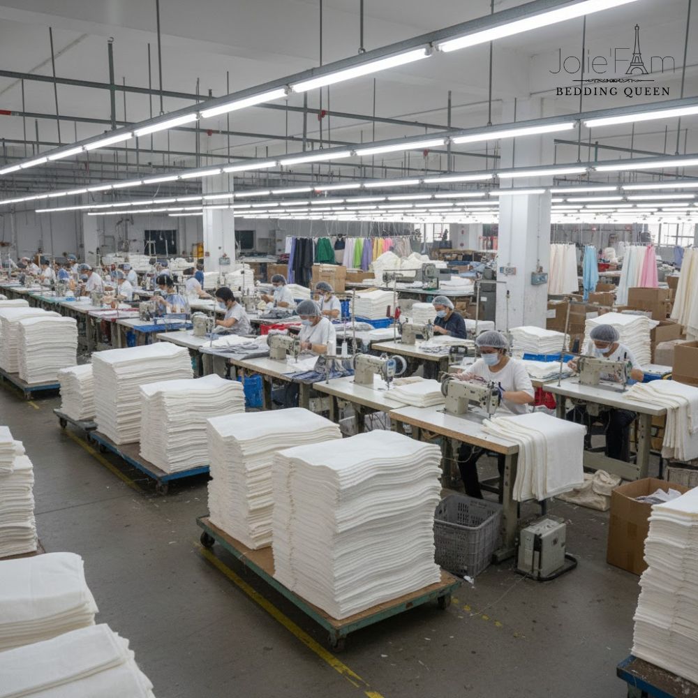 Xưởng Sản Xuất Khăn Khách Sạn: Giải Pháp Cho Dự Án Khách Sạn Lớn