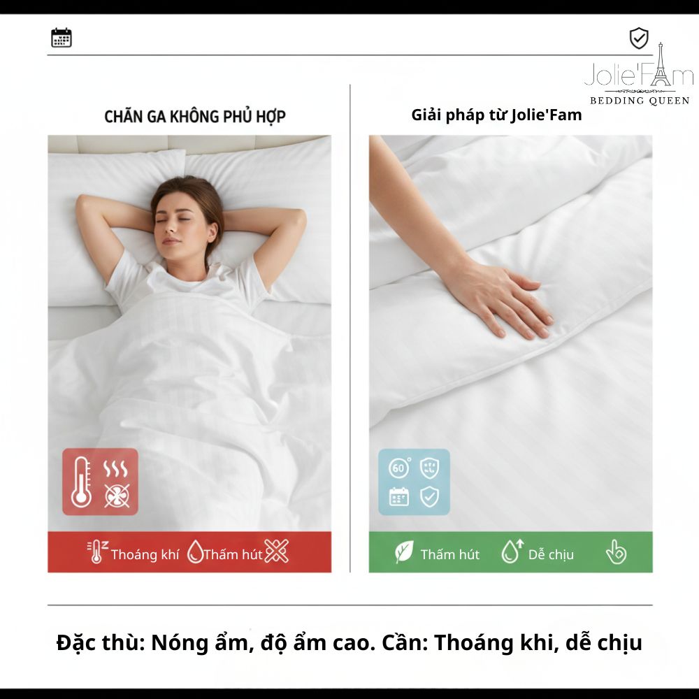 Chăn Ga Cho Resort, Homestay & Boutique Hotel: Khác Gì Khách Sạn Truyền Thống? 12 Chọn đúng chất liệu giúp khách ngủ ngon hơn trong điều kiện thời tiết nhiệt đới