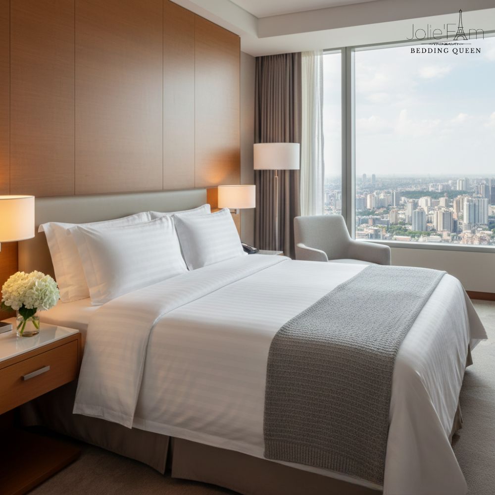 Giấc ngủ tốt không đến từ giá cao, mà từ lựa chọn chăn ga phù hợp với cách bạn vận hành khách sạn