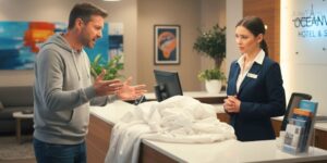 Khách Chê Chăn Ga Gối Khách Sạn Cứng, Bí, Ngủ Không Thoải Mái – Xử Lý Thế Nào?