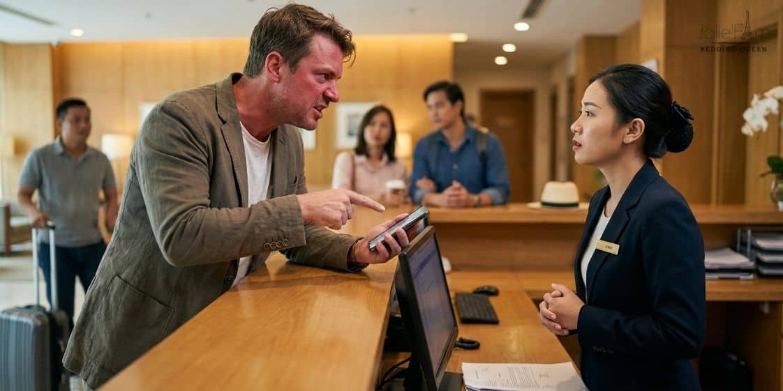 Khách hàng bực bội, phàn nàn về tiếng ồn của các phòng xung quanh