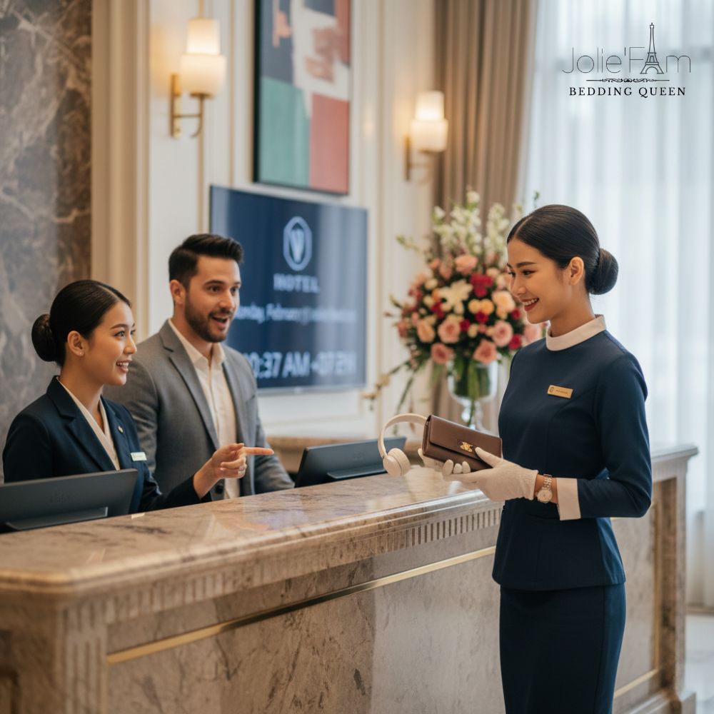 Làm Gì Khi Bị Mất Đồ Trong Phòng Khách Sạn? Quy Trình Xử Lý Chuẩn 5 Sao 8 Thông báo càng sớm, khách sạn càng dễ khoanh vùng và hỗ trợ hiệu quả hơn. Hãy luôn chủ động và làm việc theo quy trình để giảm thiểu rủi ro khi gặp sự cố.