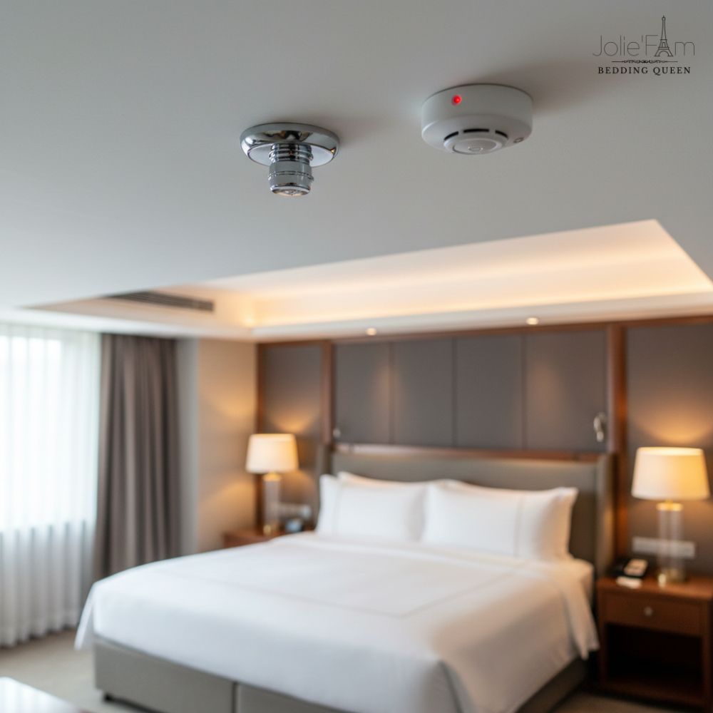 An ninh khách sạn chuẩn mực bắt đầu từ hệ thống phòng cháy chữa cháy an toàn tuyệt đối.