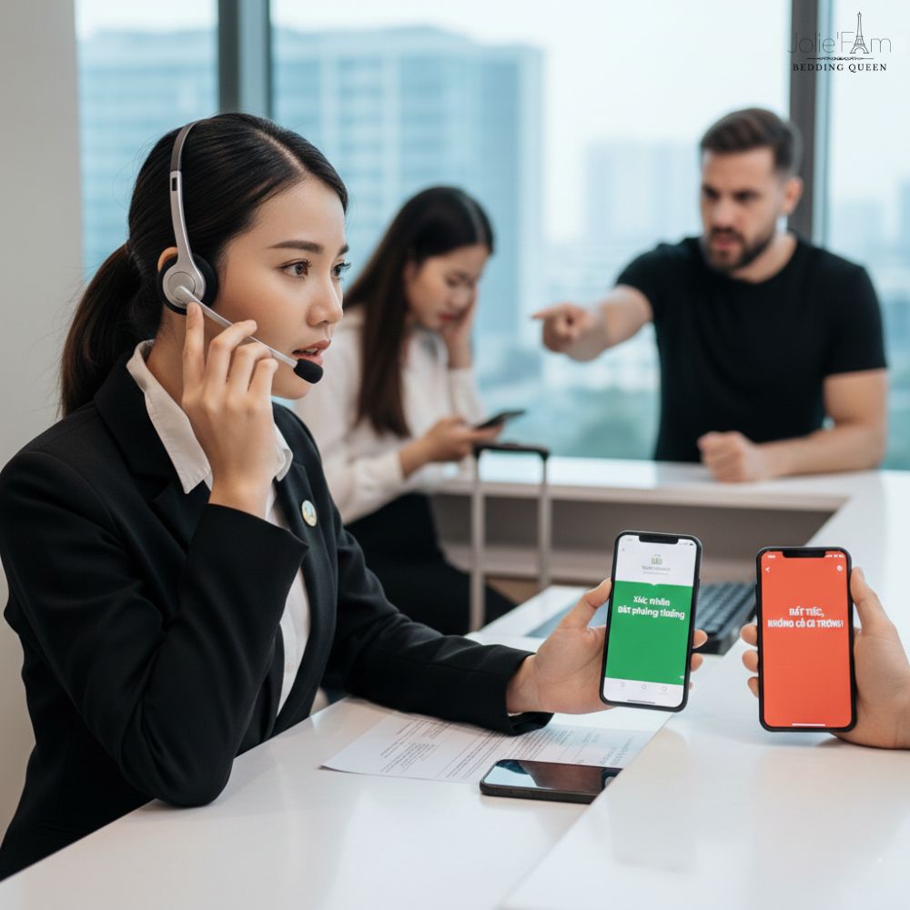 Tránh lỗi đặt phòng online,chủ động để không mất phòng oan.