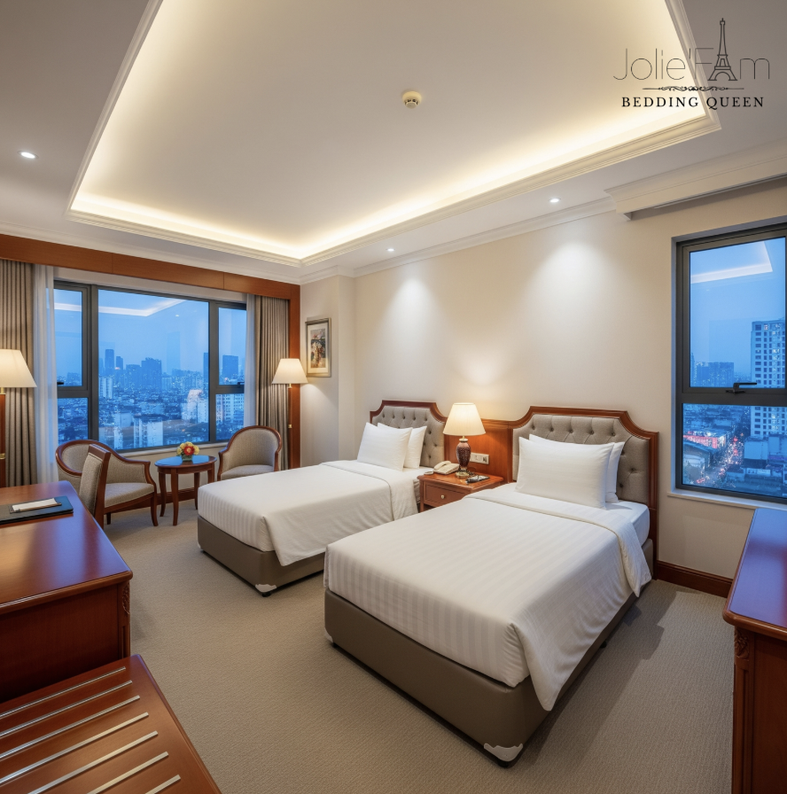 Sạch sẽ – thơm tho – sẵn sàng: sức mạnh của quy trình dọn phòng chuyên nghiệp.