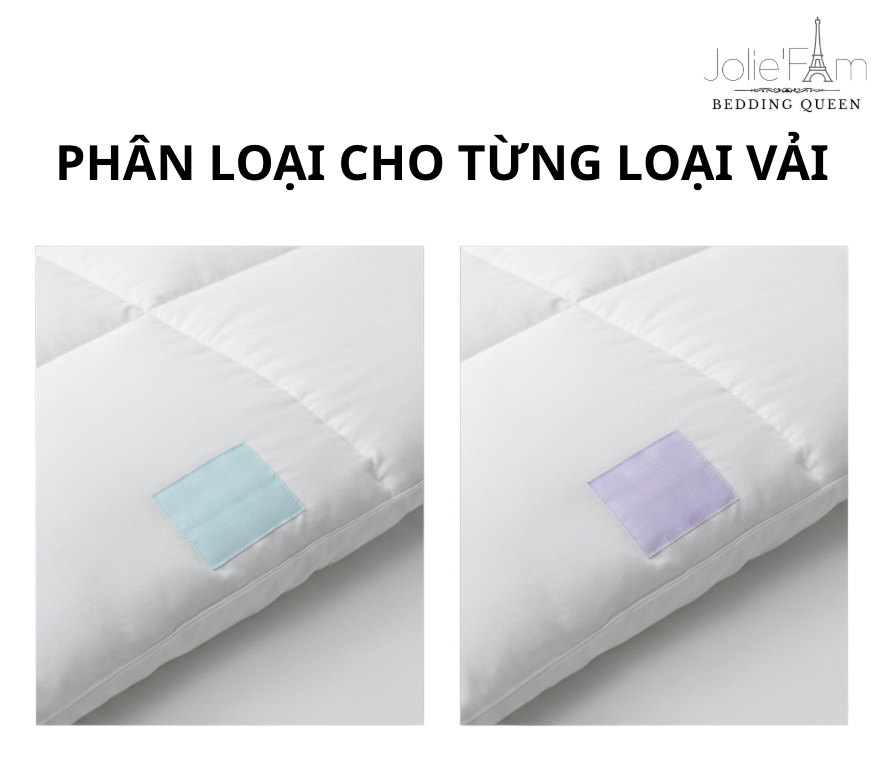 Một hệ thống phân loại chuẩn + mã nhận diện rõ ràng = quản lý đồ vải minh bạch, chính xác và tiết kiệm chi phí.
