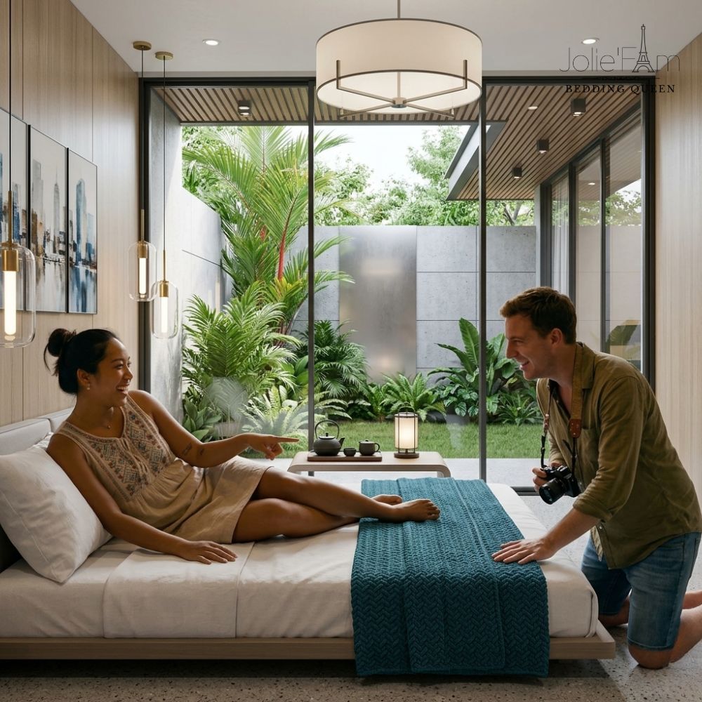 Trong xu hướng & insight ngành khách sạn, khách không còn chọn nơi “đầy đủ tiện nghi” – mà chọn nơi khiến họ ngủ ngon hơn và cảm thấy yên tâm hơn.